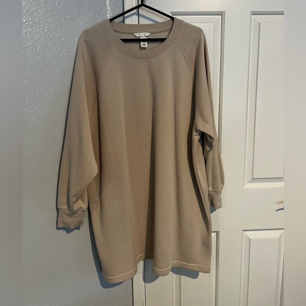 H&M Oversized Sweatshirt Dress